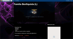 Desktop Screenshot of benfica2010familia.blogspot.com