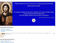 Tablet Screenshot of neocatecumenali.blogspot.com
