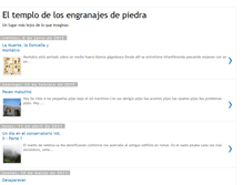 Tablet Screenshot of engranajesdepiedra.blogspot.com