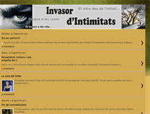 Tablet Screenshot of invasordintimitats.blogspot.com