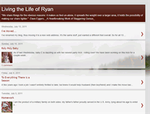 Tablet Screenshot of livinglifeofryan.blogspot.com