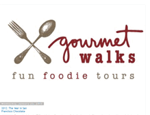 Tablet Screenshot of gourmetwalks.blogspot.com