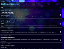 Tablet Screenshot of bookloverscentral.blogspot.com
