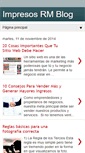 Mobile Screenshot of impresos-rm.blogspot.com