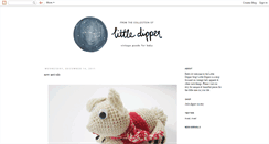 Desktop Screenshot of littledippervintage.blogspot.com