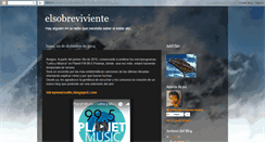 Desktop Screenshot of elsobrevivientefm.blogspot.com