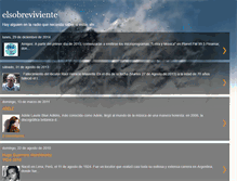 Tablet Screenshot of elsobrevivientefm.blogspot.com