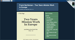 Desktop Screenshot of frankbartleman-mission.blogspot.com
