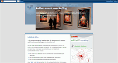 Desktop Screenshot of kultur-event-marketing.blogspot.com