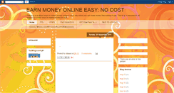 Desktop Screenshot of earnmoneymadeeasy.blogspot.com