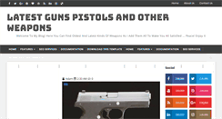 Desktop Screenshot of guns-pistols-weapons.blogspot.com