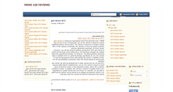 Desktop Screenshot of car-reviews-release.blogspot.com