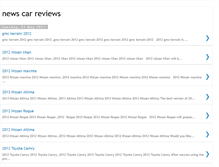 Tablet Screenshot of car-reviews-release.blogspot.com