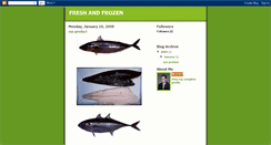 Desktop Screenshot of frozenfreshfish-bisnis.blogspot.com