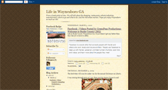 Desktop Screenshot of lifeinwaynesboroga.blogspot.com