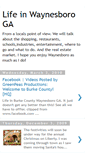 Mobile Screenshot of lifeinwaynesboroga.blogspot.com