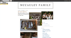 Desktop Screenshot of mccauleyfam.blogspot.com