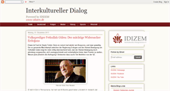 Desktop Screenshot of interkultureller-dialog.blogspot.com