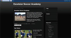 Desktop Screenshot of excelsior-soccer-academy.blogspot.com