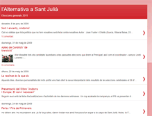 Tablet Screenshot of lalternativasantjulia.blogspot.com