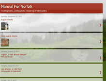 Tablet Screenshot of norfolkdumpling.blogspot.com