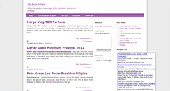Desktop Screenshot of infoberitaterbaru.blogspot.com