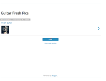 Tablet Screenshot of guitarfreshpics.blogspot.com