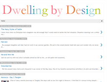 Tablet Screenshot of dwellingbydesign.blogspot.com