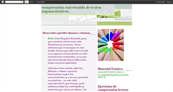 Desktop Screenshot of comprensionentretenida.blogspot.com