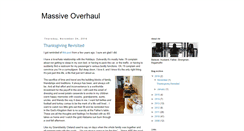 Desktop Screenshot of massiveoverhaul.blogspot.com