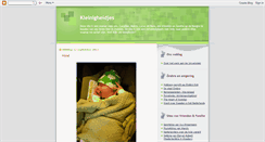 Desktop Screenshot of kleinigheidjes.blogspot.com