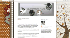 Desktop Screenshot of erniesvoice.blogspot.com