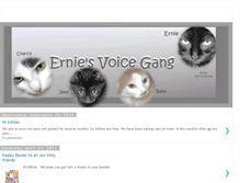 Tablet Screenshot of erniesvoice.blogspot.com