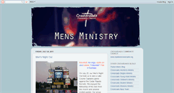 Desktop Screenshot of crossroadsmensministry.blogspot.com