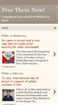 Mobile Screenshot of free-them-now.blogspot.com