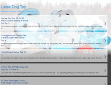 Tablet Screenshot of doglatextoy.blogspot.com