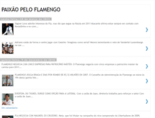 Tablet Screenshot of paixaopeloflamengo.blogspot.com