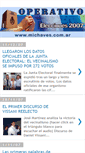 Mobile Screenshot of michaveselecciones2007.blogspot.com