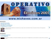 Tablet Screenshot of michaveselecciones2007.blogspot.com