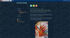 Desktop Screenshot of kurmasfamily.blogspot.com