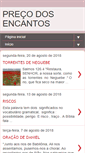 Mobile Screenshot of precosdosencantos.blogspot.com