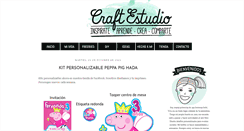 Desktop Screenshot of craftestudio.blogspot.com