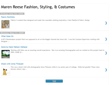 Tablet Screenshot of marenreese.blogspot.com