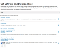 Tablet Screenshot of free-software39.blogspot.com