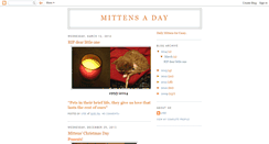 Desktop Screenshot of mittensaday.blogspot.com