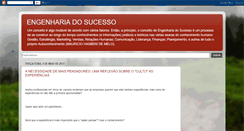 Desktop Screenshot of engenhariadosucesso.blogspot.com