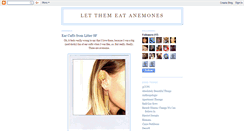Desktop Screenshot of letthemeatanemones.blogspot.com