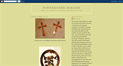 Desktop Screenshot of powderhorndesigns.blogspot.com