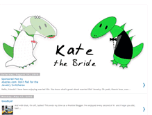 Tablet Screenshot of katethebride.blogspot.com