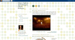 Desktop Screenshot of linguainglesaacr.blogspot.com